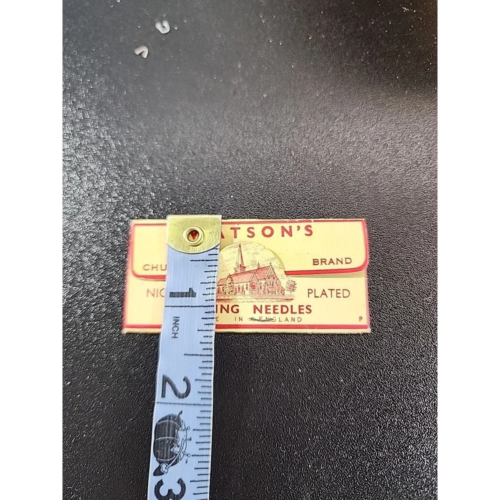 Vintage Watson's  Church Brand sewing‎ Needles Nickel plated Made in England